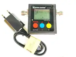 2 шт. surecom SW-102 100-520 мГц цифровой VHF/UHF Телевизионные антенны Мощность КСВ-метр для ручной Радио SW102 КСВ 125-520 мГц метр