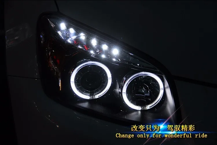 Car Styling Head lamp For Toyota RAV4 headlights 2009-2013 For RAV 4 LED Angel Eye DRL Q5 bi xenon lens h7 xenon Front light