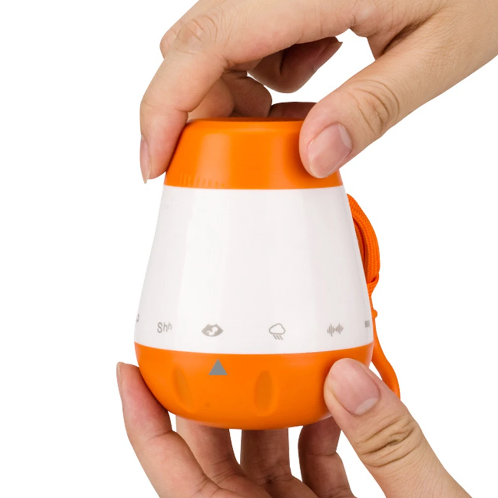 

Smart Music White Noise Voice Sensor Rechargeable Baby Infants Therapy Sound Machine Sleep Soother Portable