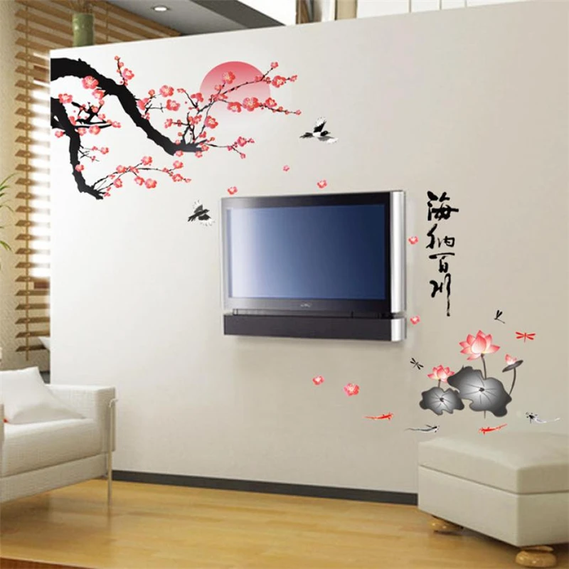 2018 New Creative Think Happy Be Happy Wall Sticker Decal Mural DIY Home Decor Non-toxic Removable Wall Sticker C0331#30        05