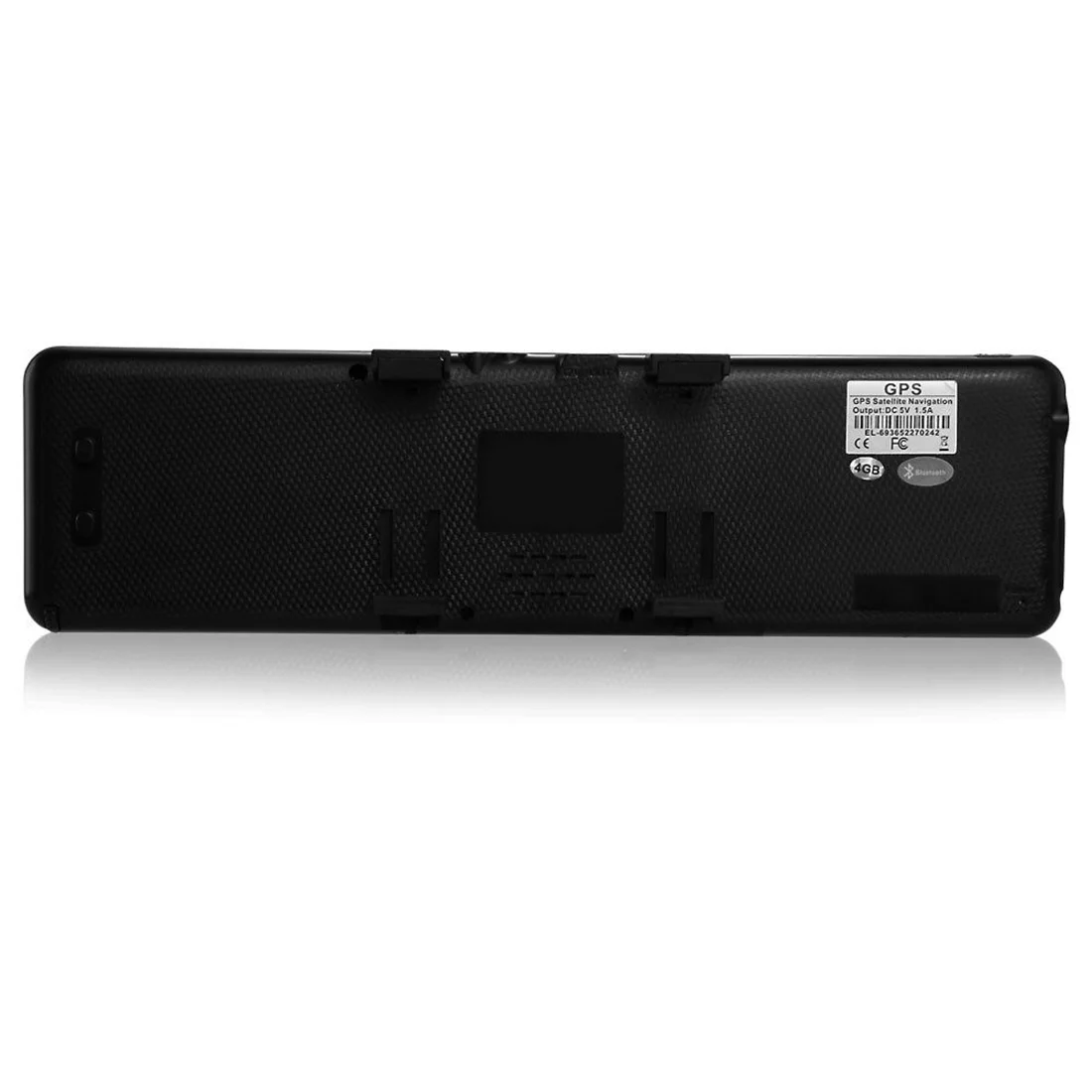 NOYOKERE Горячая черный 4,3 дюймов HD сенсорный экран зеркало заднего вида ABS Автомобильный gps навигатор Bluetooth 2,0 8GB AU карта tk102
