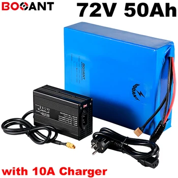 

20S 17P 72V 50Ah 9000W E-bike lithium battery for Samsung 30Q 18650 cell 72V 5000W Electric Bike Li-ion Battery with 10A Charger