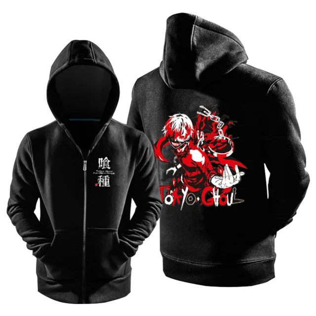 Anime Tokyo Ghoul Hoodies Cosplay Kaneki Ken Hoodie Jacket Coats