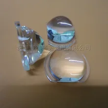 Овальное 26 мм* 19 мм двойные выпуклые линзы, pmma оптическая линза, 1 Вт светодиодные лампы 3W 5W 10W Мощность светодиодный объектив