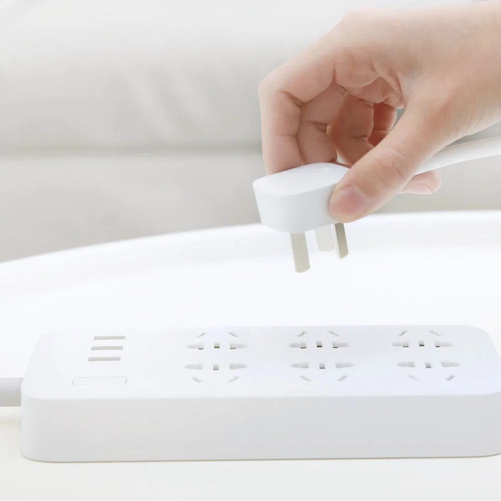 Xiaomi Mijia power Strip 6 портов с 3 USB быстрой зарядкой 2.1A USB power Plug зарядное устройство розетка US UK EU AU адаптер