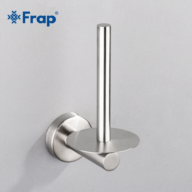 Frap Wall Mount Toilet Paper Holder Stainless Steel Bathroom Kitchen Frap Wall Mount Toilet Paper Holder Stainless Steel Bathroom Kitchen Roll Tissue Towel Accessories Rack Holders Y14004 1