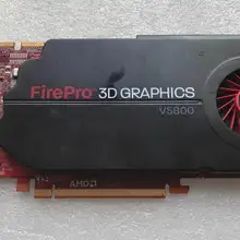 Оригинальная профессиональная видеокарта AMD Firepro V5800 1 Гб