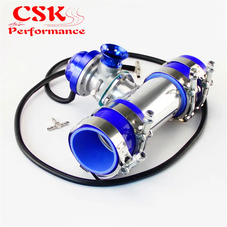 Details about  / 30PSI Blow Off Valve BOV Type RS 2.5/" Flange Pipe Adapter Silicone hose kit RD
