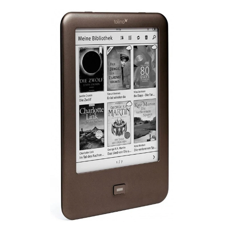6 дюймов Встроенный светильник из устройства для чтения электронных книг, Wi-Fi, для чтения электронных книг Tolino Shine e-ink Сенсорный экран 1024x758 электронные чтения электронных книг
