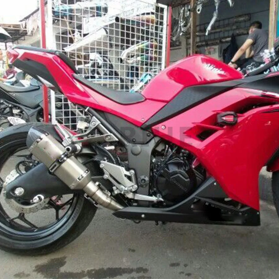 Универсальный глушитель выхлопной трубы для мотоцикла yamaha suzuki honda CBR125 CB400 TMAX530