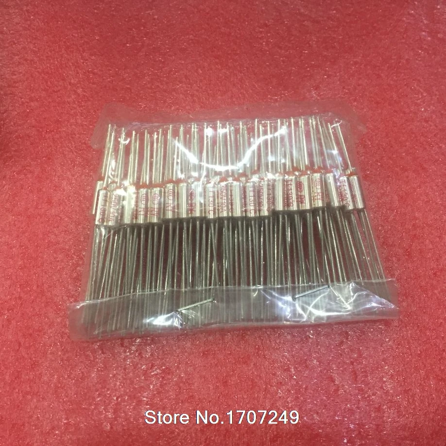 RY 100pcs/lot New Micro thermal fuse 10A 250V 157 Degrees Tf C Mini temp metal shell Thermal Cutoff | Обустройство дома