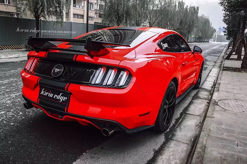 Подходит для FORD mustang углеродное волокно задний автомобильный спойлер крыло заднее крыло высокое качество