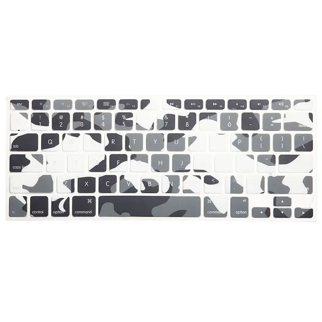 Laptop Keyboard Cover Camouflage Soft Keyboard Silicone Cover Case