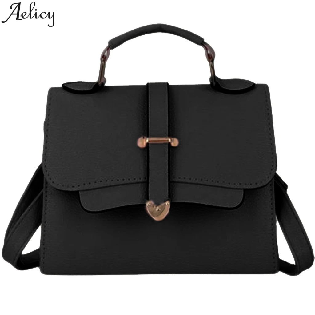 Женская сумка мессенджер Aelicy Офисная через плечо из искусственной кожи в
