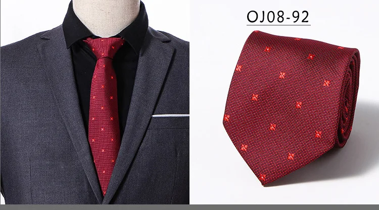 52 стиля мужские галстуки твердые полосы плед цветочные 8 см жаккард Тканые Аксессуары для галстуков повседневная одежда шеи галстук