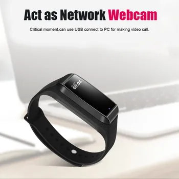 

Smart Wristband K68 HD 1080P Photograph Sports Step Time Recording Smart Bracelet HD 1080P Camera Audio Smart Bracelet