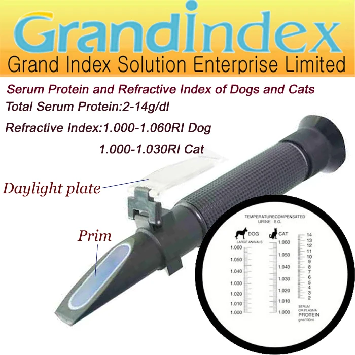 Clinical RefractometerP RHC 300ATC Total Serum Protein and Refractive