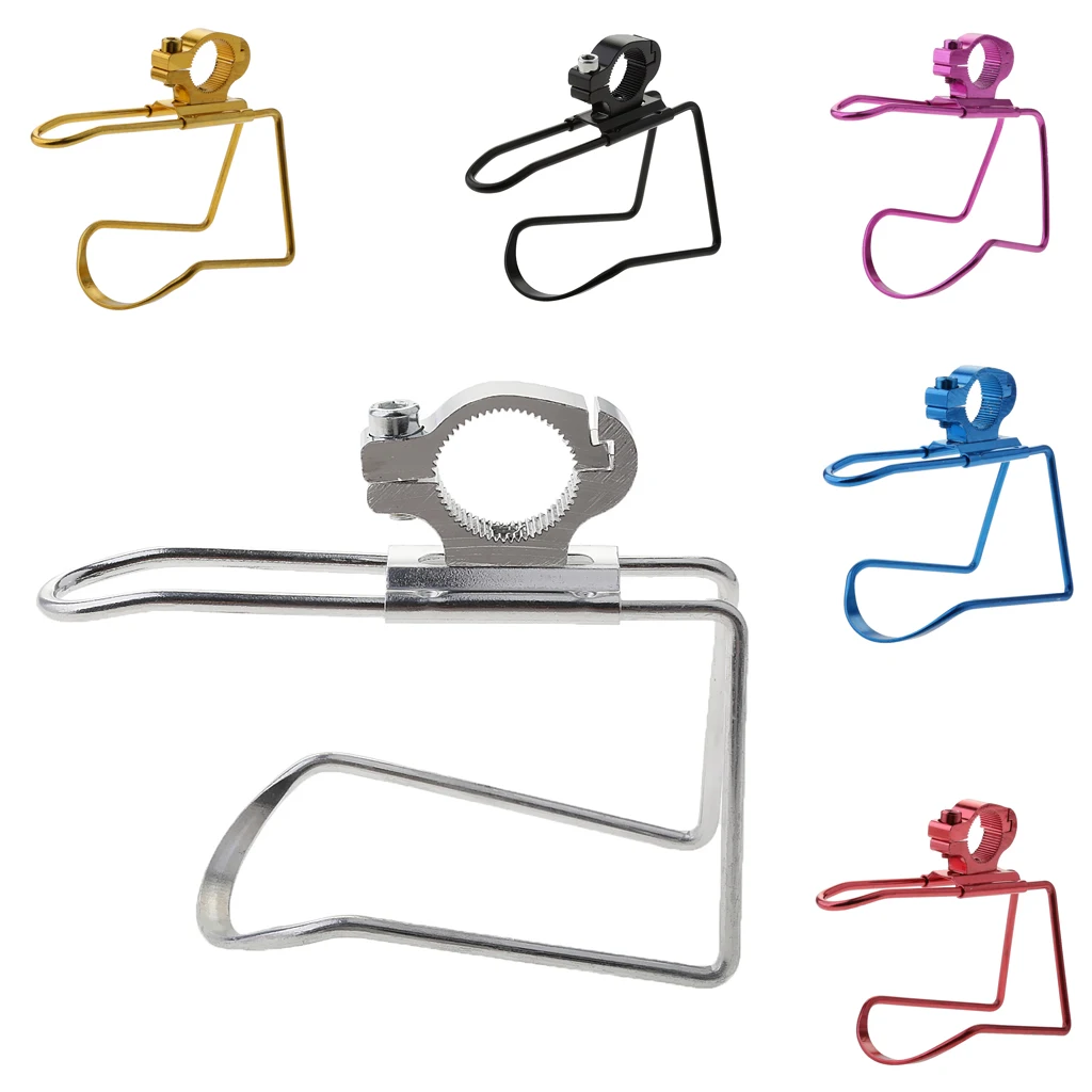 Universal Light Weight Motorcycle Water Bottle Holder Cup Support Durable Motorbike Cycling Handlebar Cup Adapter