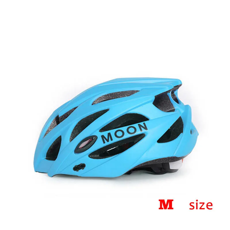 Топ-качество формованный с цельной оболочкой дорог/горный велосипед велосипедный шлем сверхлегкий Велоспорт велосипед шлемы 55-61 см MV-29-LS - Цвет: Sky bule