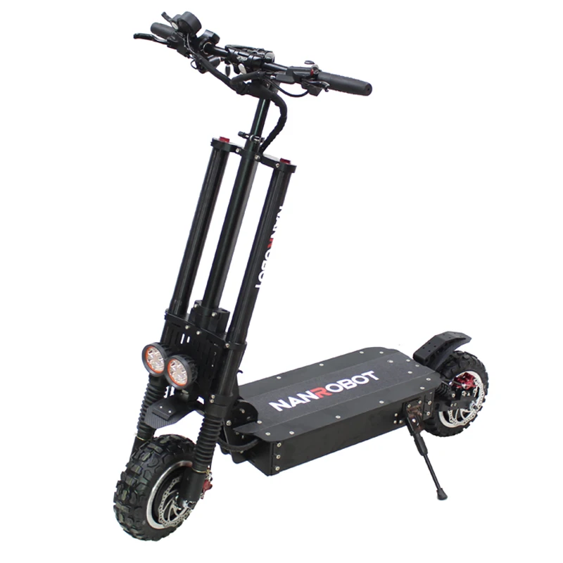 

NANROBOT R11 Powerful 11'' Adult Scooters 60V 38AH 3600W Motor Allow Top Speed 85KM/H and 100KM Electric 2 Wheel kick e Scooter