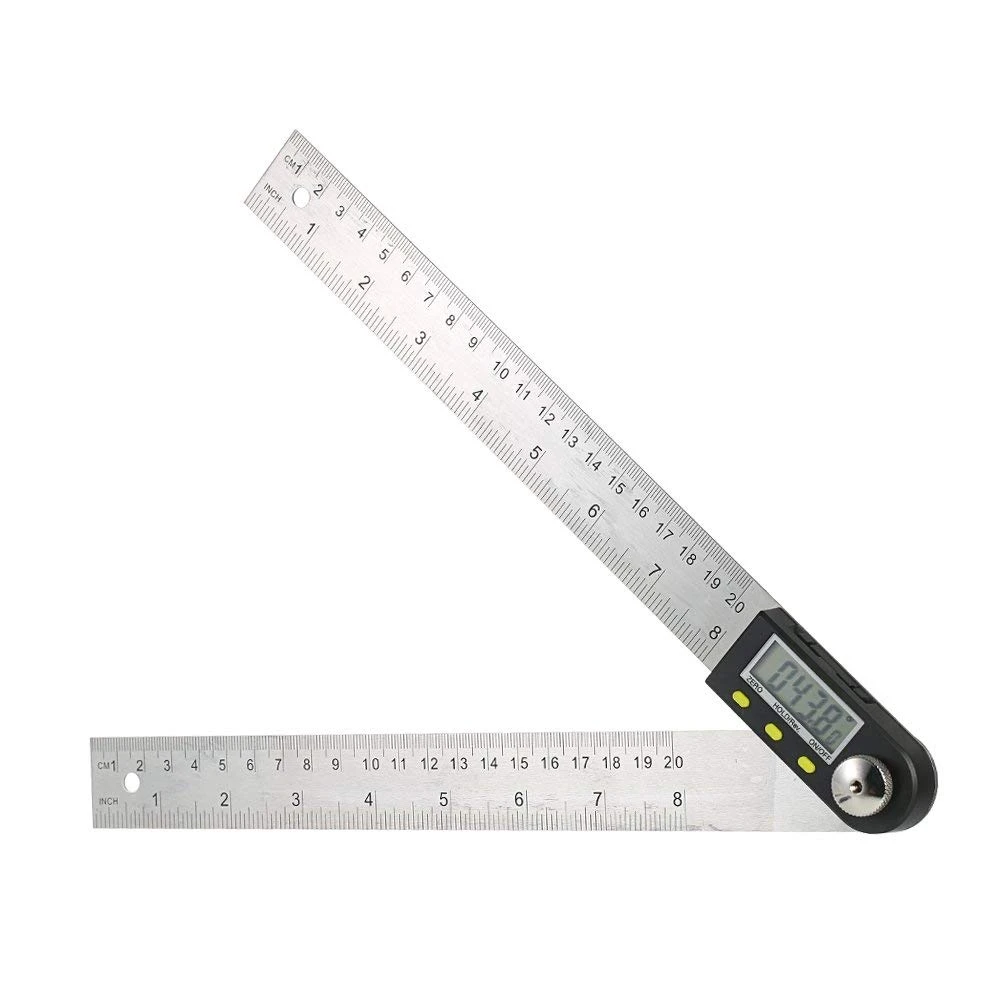 Digital Angle Ruler Protractor 360 Degree Angle Measuring Tool 0-8 Inch for Angle Measurement Digital Angle Ruler Protractor 360 Degree Angle Measuring Tool 0-8 Inch for Angle Measurement