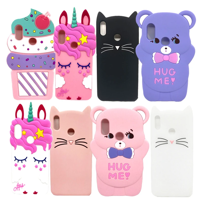 

For Xiaomi Redmi Note 6 Pro Case Silicon Cute 3D Unicorn Soft Phone Case For Xiaomi Redmi Note 6 Pro Cover Note6 Pro 6Pro Case