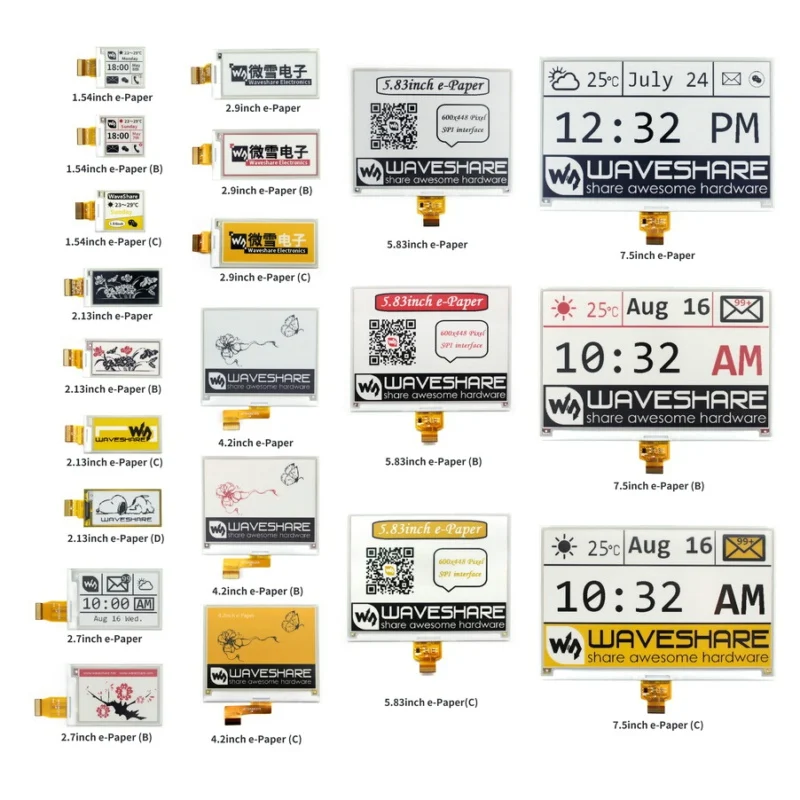 6 дюймов E-Ink сырья Дисплей с 800x600 Разрешение черно-белый цвет Дисплей параллельно Порты и разъёмы 6 дюймов электронной бумаги для Raspberry Pi STM32