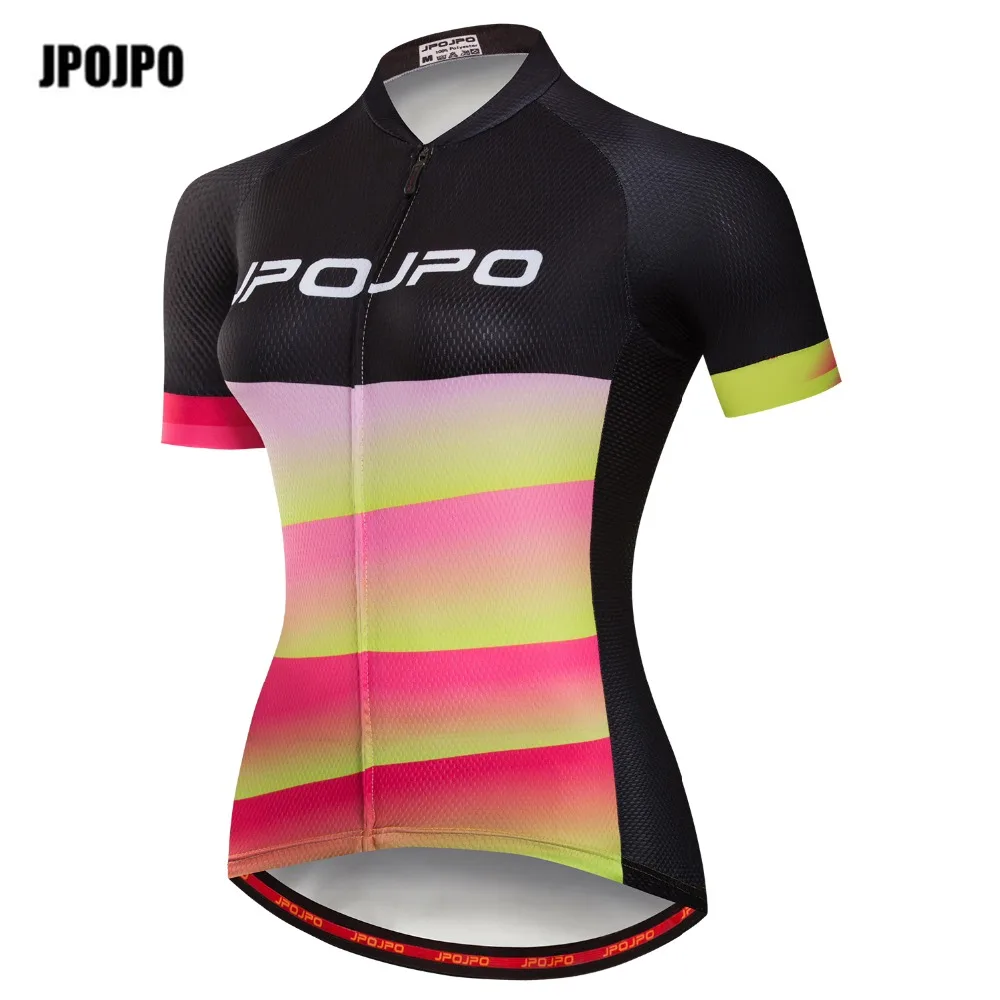 Womens Bike Jersey Short Sleeve Pink Cat Girl Women's Cycling Jersey Tops Short Sleeve MTB Bike Womens Bikes