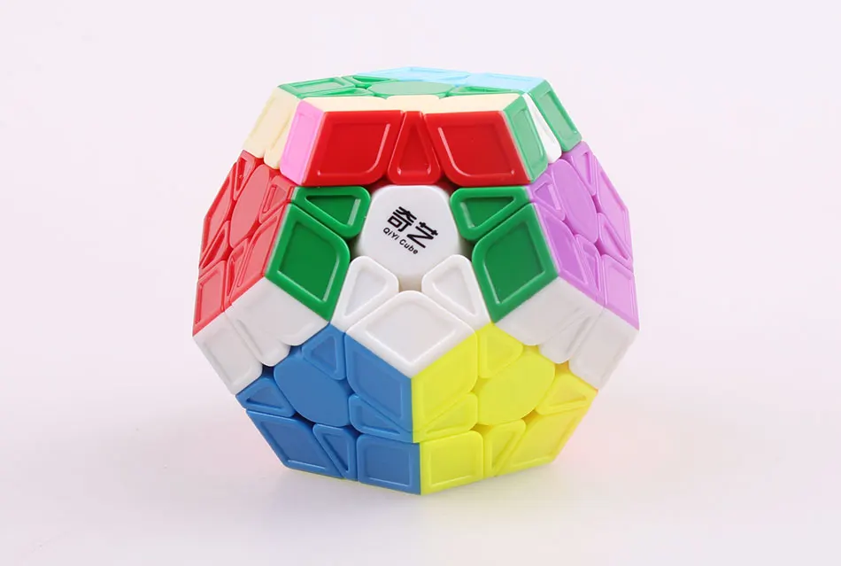 QIYI Додекаэдр Magic Скорость куб 12-стороны Stickerless Cubo Magico Профессиональный головоломка обучения игрушка для детей
