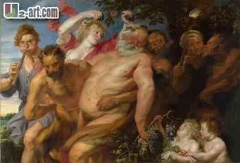 

Canvas Prints (Drunken Silenus Supported by Satyrs) Free shipping home decoration monder art picture reproduction 13-Zjyh-(47)
