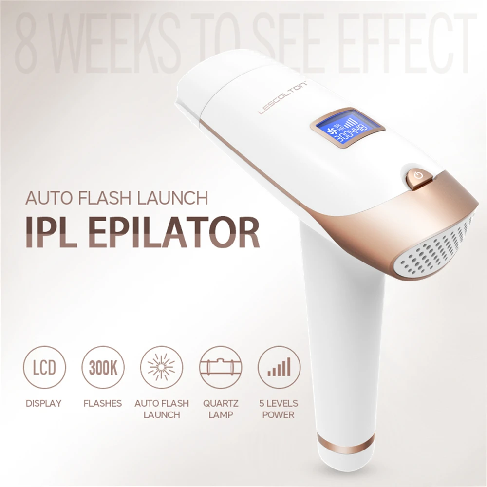 Lescolton Ipl Permanent Epilator Painless Laser Hair Remover