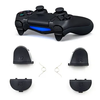 

Bevigac 4pcs L1 R1 L2 R2 Trigger Buttons Replacement Parts Kit with 1 Pair Spring for Sony PlayStation 4 PS4 PS 4 Controller