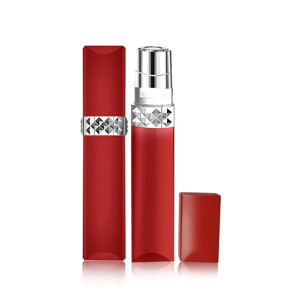 Red USB женский эпилятор для волос Защита лица Trimme водонепроницаемый Mane специальный инструмент безопасно бритье ног тела волос - Цвет: Red