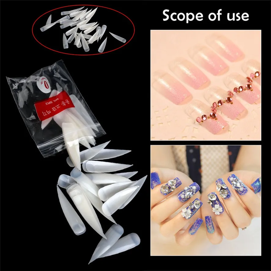 DIY ТИПСЫ 500 шт. прозрачный/бежевый/белый накладные ногти для ногти "сделай сам" дизайн накладные ногти 0319#30