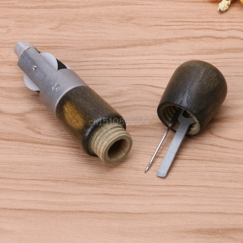 Leathercraft Lock Stitch Sewing Awl Thread Kit Needles Stitch Leather Fabric #H0VH# Drop shipping - Image 5