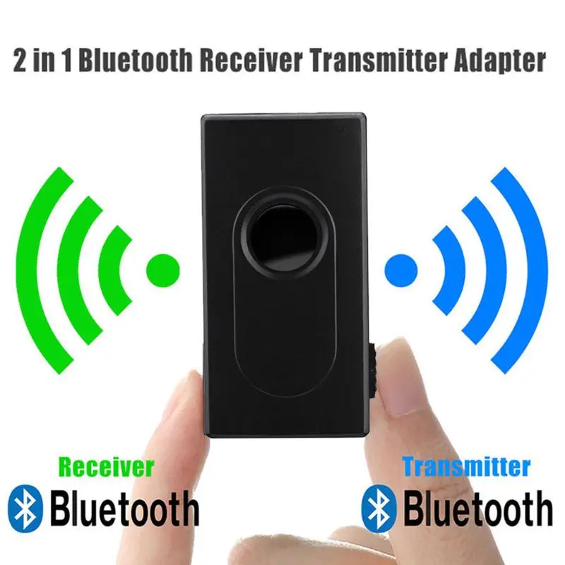 3 5MM Wireless Bluetooth V4 Transmitter Receiver Stereo Audio Music Adapter Converter for TV Phone PC 2