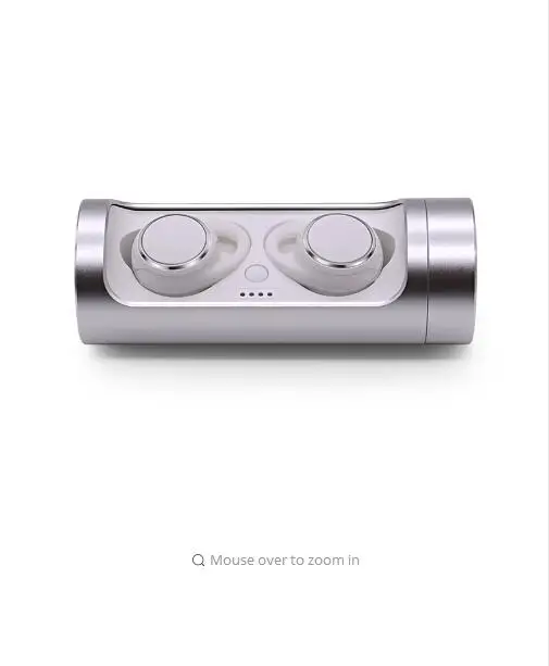 TWS водонепроницаемая Bluetooth гарнитура V4.2 настоящие беспроводные наушники стерео