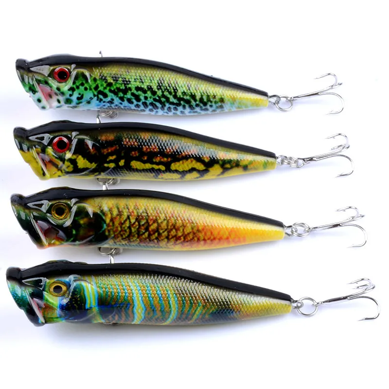 

New painted painting series bionic bait wave 9.5cm/12g water surface fake bait hard bait
