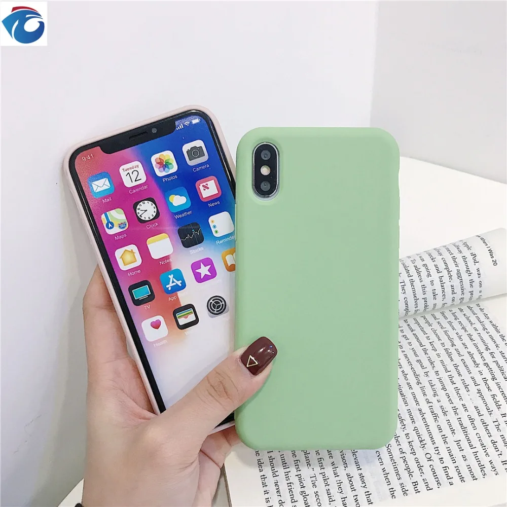 HUANQING Luxury Liquid Silicone Case For iPhone 7 6 Plus Phone Cover for Apple iPhone 8 6s Plus X XS XS MAX XR Protection Phone Case14