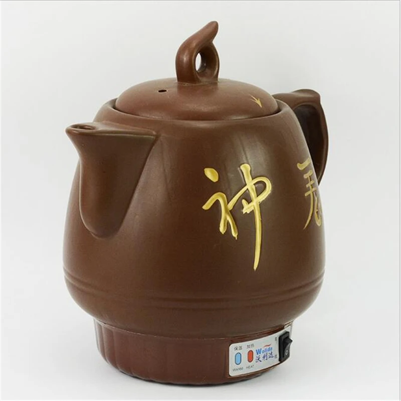 

220V 4L Multifunction Ceramic Electric Kettle Tea Pot Water Kettle Traditional Chinese Medicine Decocting Pot Free Shipping