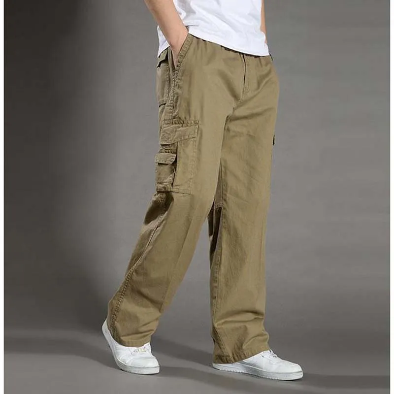  Men's Casual Pants Plus Size XXL XXXXL 6XL Overalls New Arrival Tactical Army Military Cargo Pants 