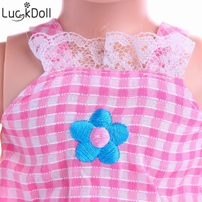 Luckydoll новая кукла одежда аксессуары юбка подходит для 14,5 дюймов Американская женская кукла игрушка детский лучший праздничный подарок