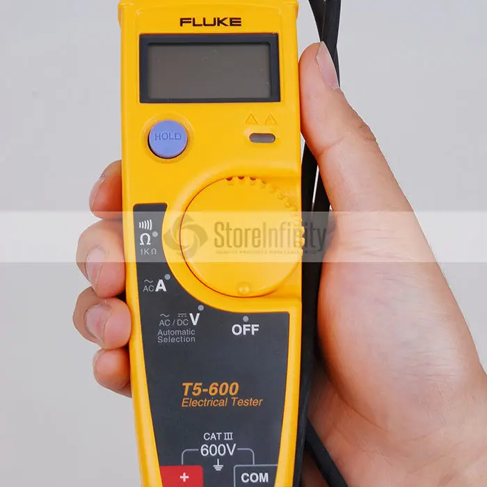 FLUKE T5-600 Токоизмерительные клещи непрерывность электрического напряжения Токоизмерительные клещи с Labloot мягкий чехол H13