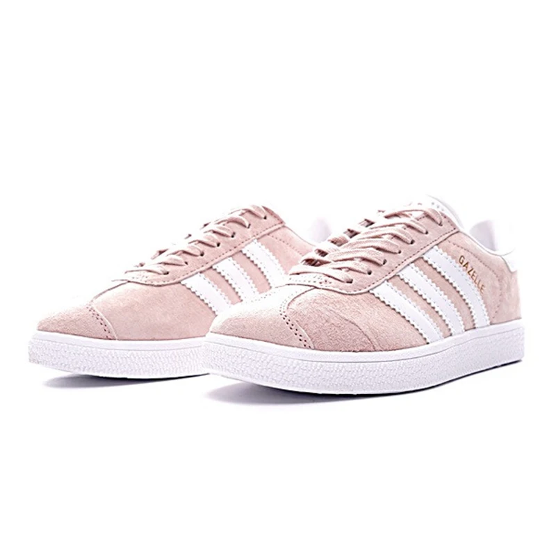 Adidas GAZELLE Clover Women's Walking Shoes , Light Pink, Non slip Wear resistant Damping Breathable BB5472 Adidas GAZELLE Clover Women's Walking Shoes , Light Pink, Non slip Wear resistant Damping Breathable BB5472