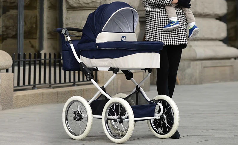 Coolbaby королевская семейная детская коляска с двумя амортизаторами, четырехколесная детская коляска, сумка для мамы