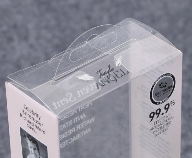 Заказной Логотип Печатный Складная Пластиковая упаковка ПВХ/ПЭТ прозрачная Обувная коробка поставщиков- PX20345