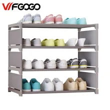 WFGOGO Simple Shoe Cabinets Ironwork Multi layer Assembly of Shoe font b Rack b font with