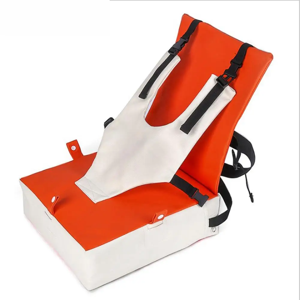 

Children's Cotton Solid Dining Chair Heightening Seat Cushion Newborn Baby Multi-functional Safe And Secure Seat Pad