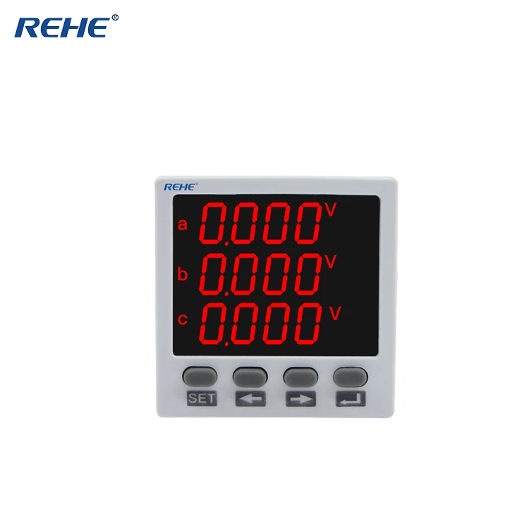 

REHE RH-3D8 48*48MM Three Phase Multi-function Monitoring Instrument Measuring Instrument