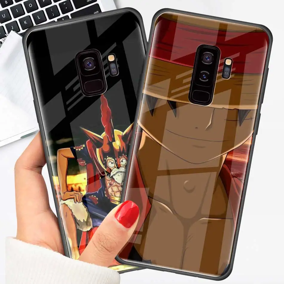 Чехол из закаленного стекла для Samsung Galaxy S20 FE S21 Note 20 Ultra S10 10 Lite S9 Plus S8|Бамперы| |
